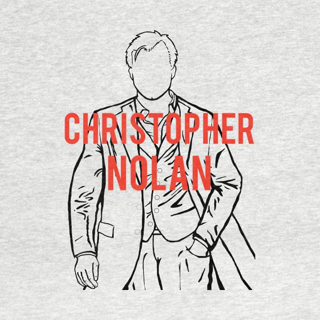 Christopher Nolan Portrait with text by Youre-So-Punny